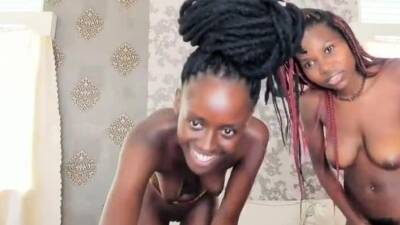 Two African girls masturbating - icpvid.com