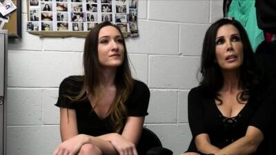 Threesome backroom oral with busty suspects - nvdvid.com