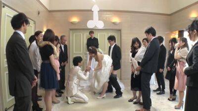 Best man takes bride in japanese wedding 1 - asian - sunporno.com - Japan