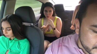 The Uber Driver Gets Horny To See My Friend Without Underwear - upornia