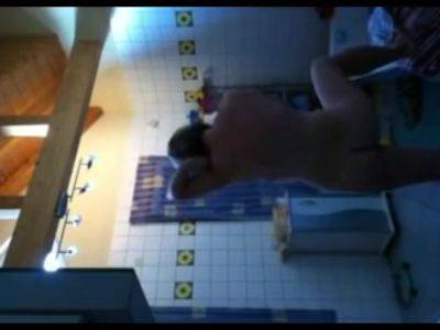 Spying On Mom Shaving Her Body In Bathroom - hclips
