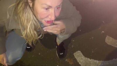 Offered A Drink On The Street To Take A Cum Shot 12 Min - upornia - Britain