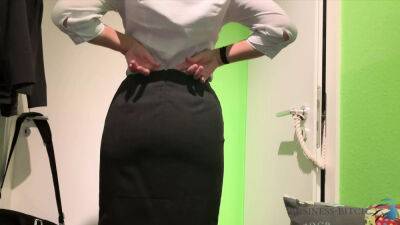 woman in business look has quick fuck before work-business-bitch - sunporno.com