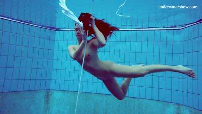 Alla Birtakik Undresses Nude In The Swimming Pool - upornia - Russia