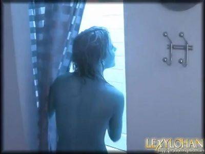 Lexy lohan masturbates in the shower - hotmovs.com