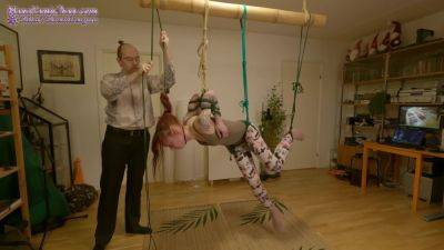 Girl In Chicken Wing (tenshi Harness) Suspension - upornia