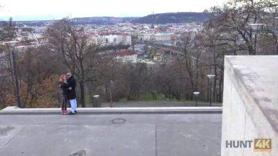 Naughty GF gets down and dirty with dude's hard cock while he watches - sexu.com - Czech Republic