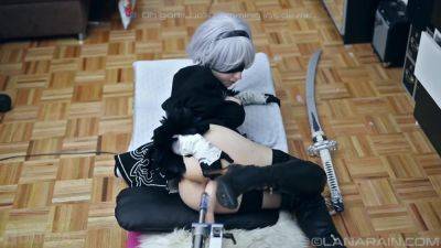 2b Captured By A Sentient Fuck Machine With Lana Rain - upornia