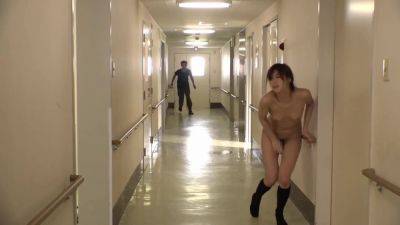 DI2305-An office lady who was smeared with an aphrodisiac by a molester is running away while squirting naked - txxx.com