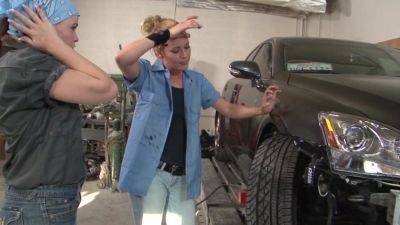 Lez Boss Punishes Her Female Car Worker - NaughtyGirls - hotmovs.com