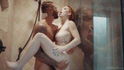 Aroused redhead feels massive inches of dick hammering her so good - xbabe.com