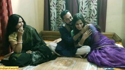 Amazing hot sex..Indian hot bhabhi swaping with Brother! Hindi hot family sex - xxxfiles.com - India