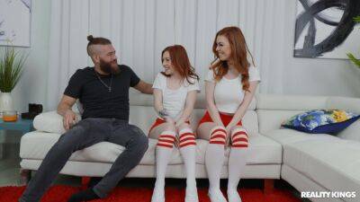 Nala Brooks - Wild trio once these ginger sluts decide to share the dick - xbabe.com