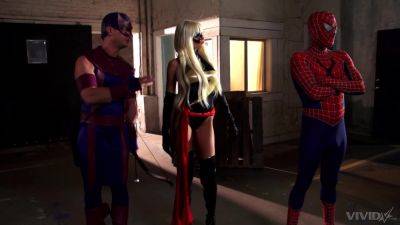 Eric Masterson - Premium role play display with super heroes craving sex the hard way - hellporno.com